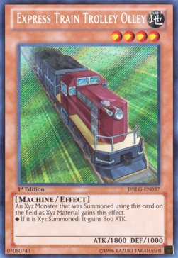 Express Train Trolley Olley⁣ - Dragons of Legend⁣ (Secret Rare)⁣ [037]
