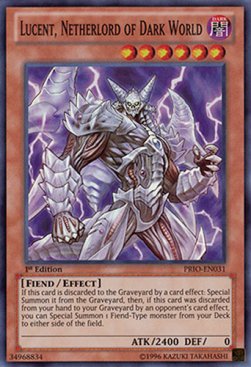 Lucent, Netherlord of Dark World⁣ - Primal Origin⁣ (Super Rare)⁣ [031]