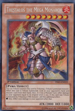 Thestalos the Mega Monarch - Primal Origin (Secret Rare) [PRIO-035]