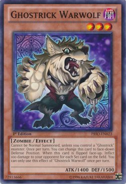 Ghostrick Warwolf⁣ - Primal Origin⁣ (Common)⁣ [023]