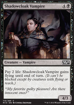 Shadowcloak Vampire⁣ - Magic 2015⁣ (Common)⁣ [113]