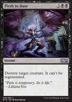 Flesh to Dust⁣ - Magic 2015⁣ (Common)⁣ [98]