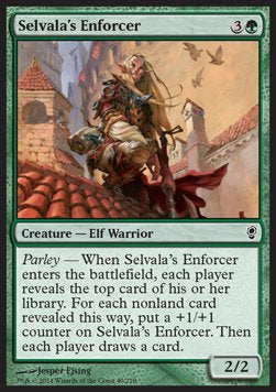 Selvala's Enforcer⁣ - Conspiracy⁣ (Common)⁣ [40]