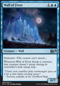 Wall of Frost⁣ - Magic 2015⁣ (Uncommon)⁣ [83]
