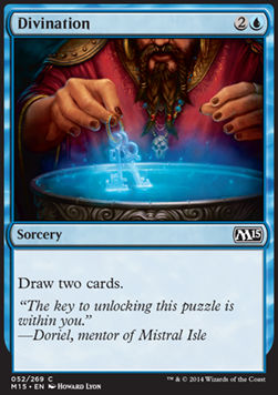 Divination⁣ - Magic 2015⁣ (Common)⁣ [52]