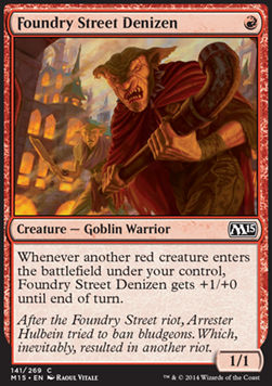 Foundry Street Denizen⁣ - Magic 2015⁣ (Common)⁣ [141]