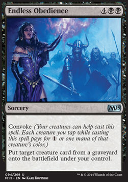 Endless Obedience⁣ - Magic 2015⁣ (Uncommon)⁣ [94]