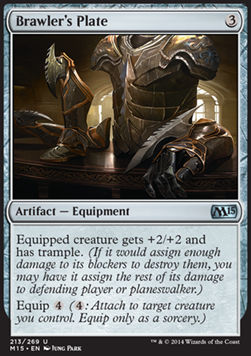 Brawler's Plate⁣ - Magic 2015⁣ (Uncommon)⁣ [213]
