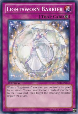 Lightsworn Barrier - Structure Deck: The Realm of Light (Common) [SDLI-031]
