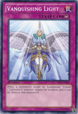 Vanquishing Light⁣ - Structure Deck: The Realm of Light⁣ (Common)⁣ [032]