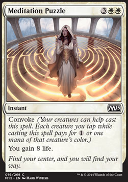 Meditation Puzzle⁣ - Magic 2015⁣ (Common)⁣ [19]