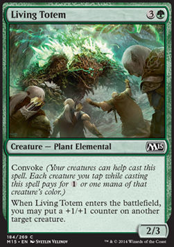 Living Totem⁣ - Magic 2015⁣ (Common)⁣ [184]