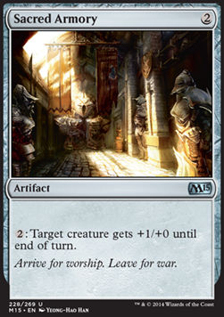 Sacred Armory⁣ - Magic 2015⁣ (Uncommon)⁣ [228]