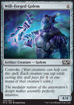 Will-Forged Golem⁣ - Magic 2015⁣ (Common)⁣ [239]