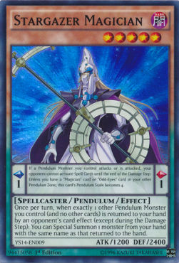 Stargazer Magician⁣ - Super Starter: Space-Time Showdown⁣ (Super Rare)⁣ [009]
