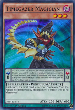 Timegazer Magician⁣ - Super Starter: Space-Time Showdown⁣ (Super Rare)⁣ [010]