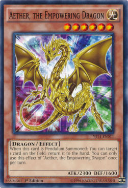 Aether, the Empowering Dragon⁣ - Super Starter: Space-Time Showdown⁣ (Common)⁣ [011]