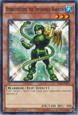 Hydrotortoise, the Empowered Warrior - Super Starter: Space-Time Showdown (Common) [YS14-015]