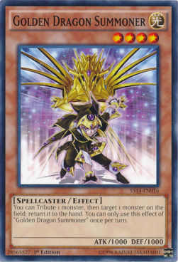 Golden Dragon Summoner⁣ - Super Starter: Space-Time Showdown⁣ (Common)⁣ [016]