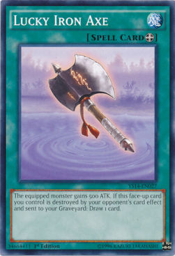 Lucky Iron Axe⁣ - Super Starter: Space-Time Showdown⁣ (Common)⁣ [027]