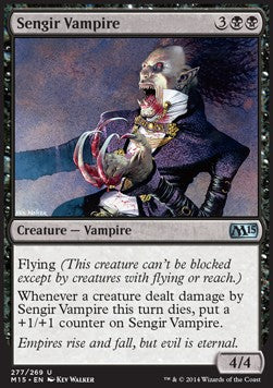 Sengir Vampire⁣ - Magic 2015⁣ (Uncommon)⁣ [277]