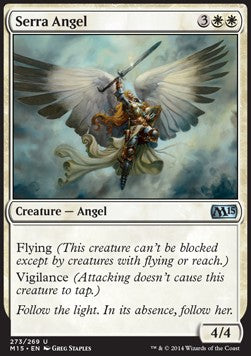 Serra Angel⁣ - Magic 2015⁣ (Uncommon)⁣ [273]