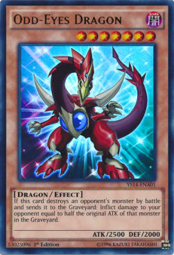 Odd-Eyes Dragon⁣ - Super Starter: Space-Time Showdown⁣ (Ultra Rare)⁣ [A01]
