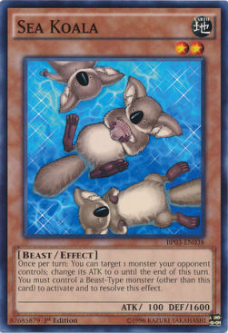 Sea Koala (V.1 - Common)⁣ - Battle Pack 3: Monster League⁣ (Common)⁣ [038]