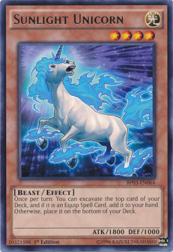 Sunlight Unicorn (V.1 - Rare) - Battle Pack 3: Monster League (Rare) [BP03-064]
