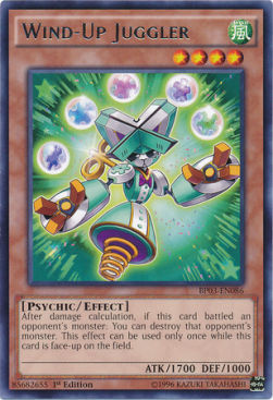 Wind-Up Juggler (V.1 - Rare) - Battle Pack 3: Monster League (Rare) [BP03-086]