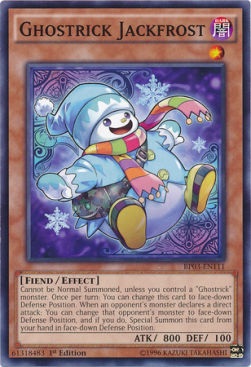 Ghostrick Jackfrost (V.1 - Common) - Battle Pack 3: Monster League (Common) [BP03-111]