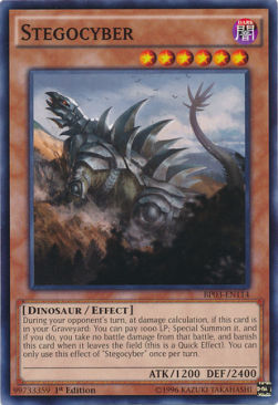 Stegocyber (V.1 - Common)⁣ - Battle Pack 3: Monster League⁣ (Common)⁣ [114]