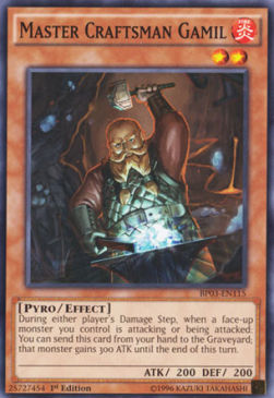 Master Craftsman Gamil (V.1 - Common) - Battle Pack 3: Monster League (Common) [BP03-115]