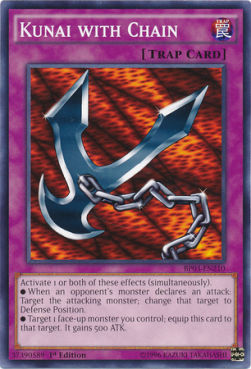 Kunai with Chain (V.1 - Common) - Battle Pack 3: Monster League (Common) [BP03-210]