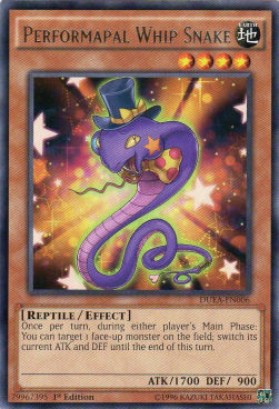Performapal Whip Snake⁣ - Duelist Alliance⁣ (Rare)⁣ [006]