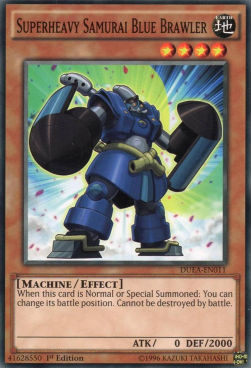 Superheavy Samurai Blue Brawler⁣ - Duelist Alliance⁣ (Common)⁣ [011]