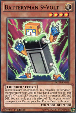 Batteryman 9-Volt⁣ - Duelist Alliance⁣ (Common)⁣ [038]