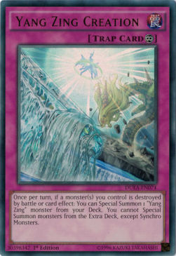 Yang Zing Creation⁣ - Duelist Alliance⁣ (Ultra Rare)⁣ [074]
