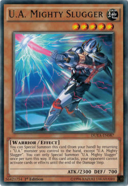U.A. Mighty Slugger⁣ - Duelist Alliance⁣ (Rare)⁣ [087]