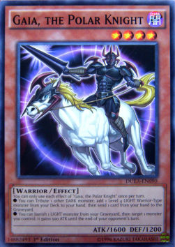 Gaia, the Polar Knight⁣ - Duelist Alliance⁣ (Common)⁣ [090]