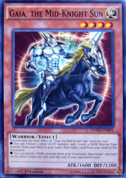Gaia, the Mid-Knight Sun⁣ - Duelist Alliance⁣ (Common)⁣ [091]
