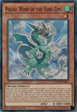 Pulao, Wind of the Yang Zing⁣ - Duelist Alliance⁣ (Super Rare)⁣ [031]