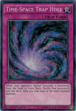 Time-Space Trap Hole - Duelist Alliance (Secret Rare) [DUEA-079]