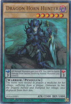 Dragon Horn Hunter (V.2 - Ultra Rare) - Duelist Alliance (Ultra Rare) [DUEA-SP1]