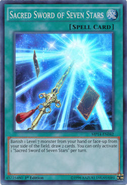 Sacred Sword of Seven Stars - 2014 Mega-Tins Mega-Pack (Super Rare) [MP14-042]