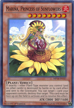 Mariña, Princess of Sunflowers⁣ - 2014 Mega-Tins Mega-Pack⁣ (Super Rare)⁣ [157]