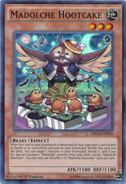 Madolche Hootcake⁣ - 2014 Mega-Tins Mega-Pack⁣ (Super Rare)⁣ [018]