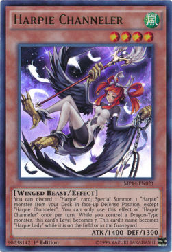 Harpie Channeler⁣ - 2014 Mega-Tins Mega-Pack⁣ (Ultra Rare)⁣ [021]