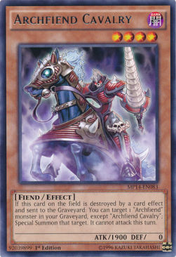 Archfiend Cavalry⁣ - 2014 Mega-Tins Mega-Pack⁣ (Rare)⁣ [083]