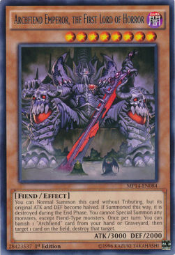 Archfiend Emperor, the First Lord of Horror - 2014 Mega-Tins Mega-Pack (Rare) [MP14-084]